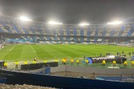 Por ahora se juega: así está el campo de juego de Racing para enfrentar a Peñarol por la Libertadores