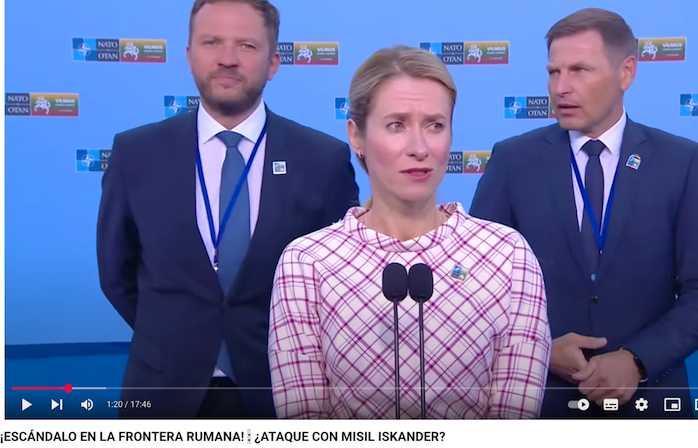 (VIDEO)  Escándalo en la frontera rumana: ¿Ataque con misil Iskander?