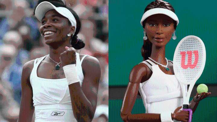 Barbie Honors Venus Williams With New Doll Release