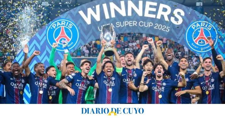 PSG se consagró campeón de la Supercopa de Europa al ganarle al Tottenham 