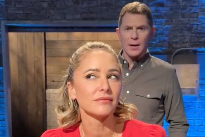 Bobby Flay Teases Girlfriend Brooke Williamson in Funny 'Beat Bobby Flay' Video