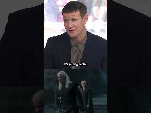 Matt Smith gives an update on the current filming of season 3 of 'House of the Dragon.'