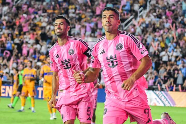 2-1. Inter Miami se clasifica a semifinales sin Messi y con dos goles de Suárez