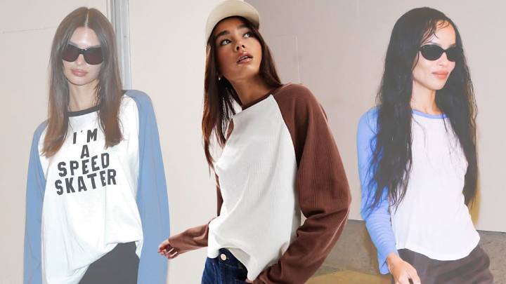 Thanks to Emily Ratajkowski and Zoë Kravitz, baseball tops are making a comeback