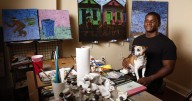 Brandon Surtain's art career began with Hurricane Katrina