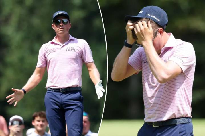 Ben Griffin 'overdoses' on creatine at BMW Championship in first