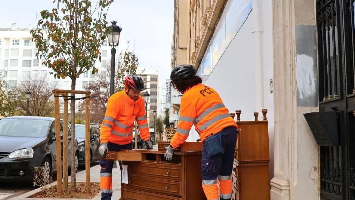 Recogidos cerca de 7.000 toneladas de muebles y enseres durante el primer semestre de 2025