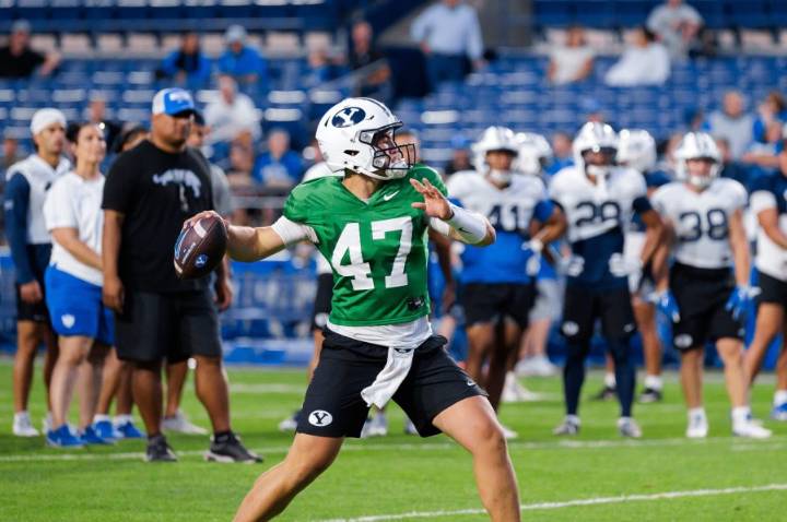 Bear Bachmeier ready to lead the BYU offense
