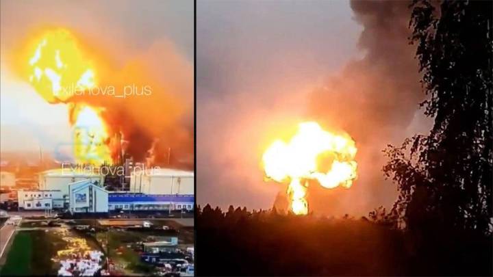 Ucrania atacó con drones una terminal de gas rusa en el Golfo de Finlandia