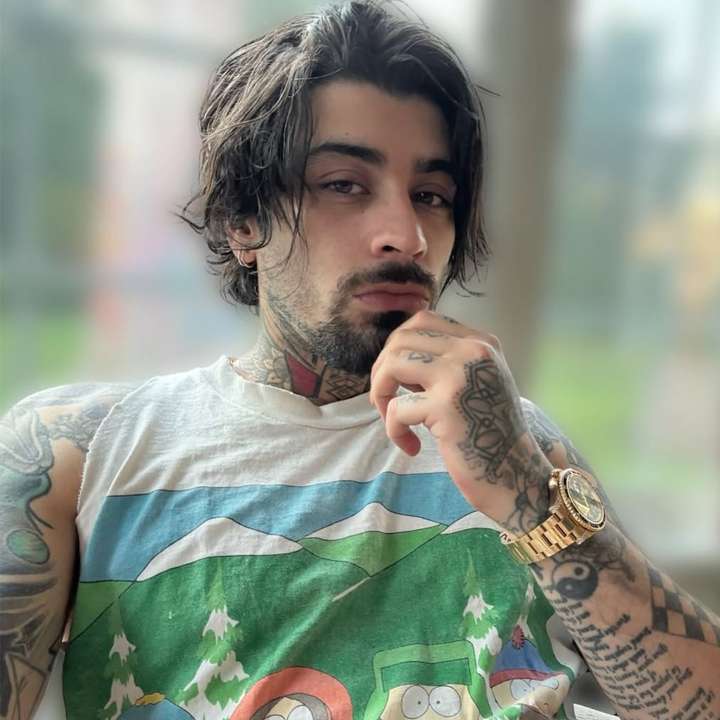 Zayn Malik, Daughter Khai in Rare Photo