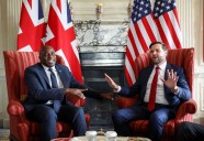 US vice-president JD Vance praises Kent in meeting with UK foreign secretary David Lammy at Chevening, near Sevenoaks