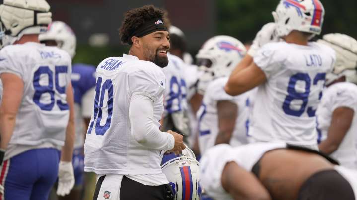 Bills training camp injury update: Last season's leading receiver out several weeks