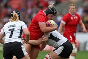 Canada surge into Women’s Rugby World Cup quarter-finals after routing Wales