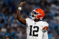 Shedeur Sanders connects for first two NFL touchdowns in Browns debut