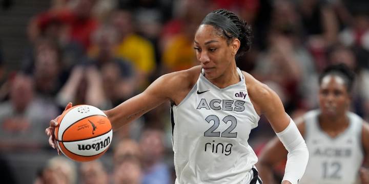 Wilson’s 34, Young’s triple-double help Aces beat Dream 91