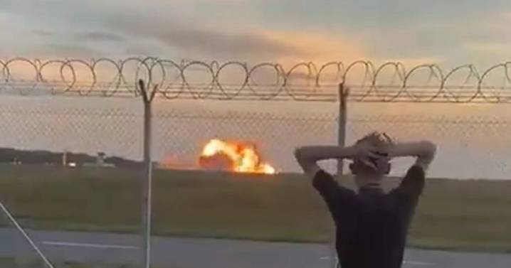 Radom Airshow crash: F16 pilot killed in horror nosedive crash pictured
