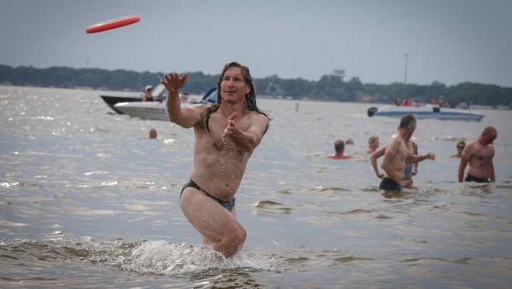 Why Iowa's best lake for swimming isn't always safe for swimmers