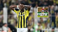 ¿Era para roja para Jhon Durán?; fuerte entrada del colombiano en Fenerbahce vs. Benfica
