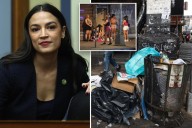 Exclusive | AOC mocked for war on trash on seedy Roosevelt Avenue
