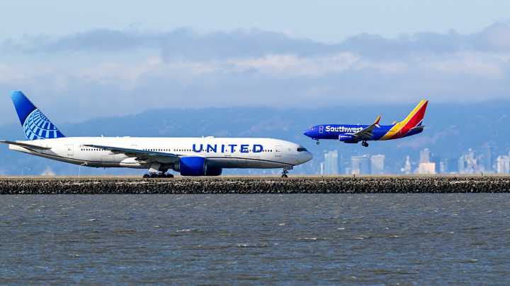 All the United and Southwest Airlines flights being cut to vacation hotspots from September 2 on