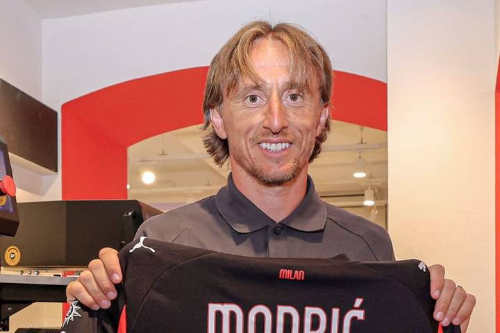Luka Modric llega al AC Milan para escribir un nuevo legado