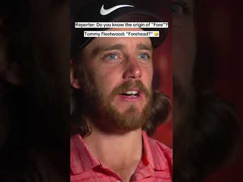 Tommy Fleetwood is a secret comedian 😆