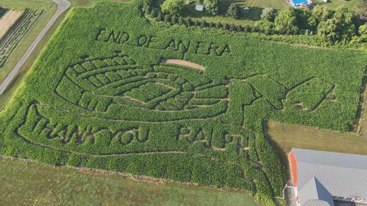 'End of an era': Corn maze pays tribute to Highmark Stadium’s final season