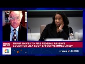 Trump firing Fed Gov. Lisa Cook will lead to higher interest rates, warns Frederic Mishkin