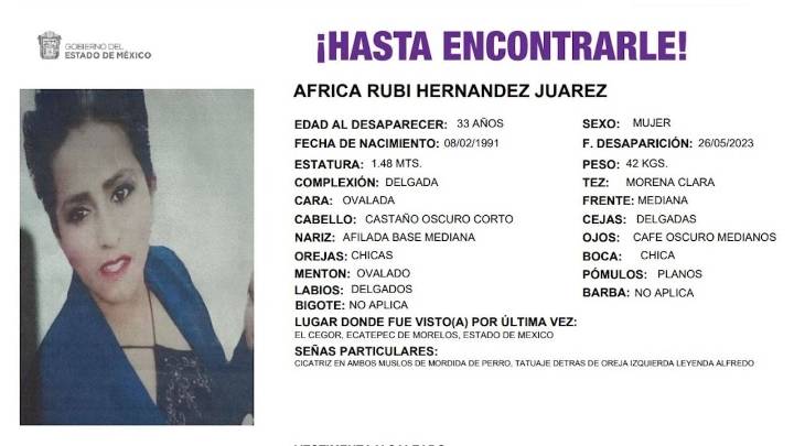 Activista arremete contra mecanismo de búsqueda de desaparecidos en Edomex: “es de chocolate”