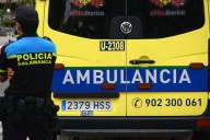 Un patinador trasladado al hospital en UVI móvil