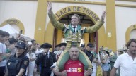 Clemente abre la primera puerta grande de la Feria de San Lorenzo de Huesca