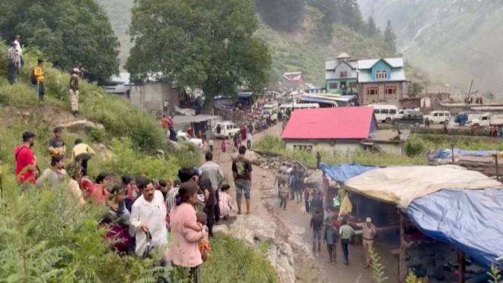 Sudden, heavy rain in Indian Kashmir leaves dozens dead, more than 200 missing