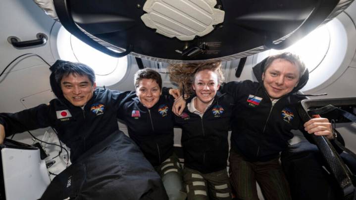 Astronauts return to Earth with SpaceX after 5 months at the International Space Station