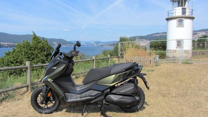Kymco DTX 350, el crossover