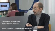 Así fue la última entrevista a Javier Lambán en HERALDO
