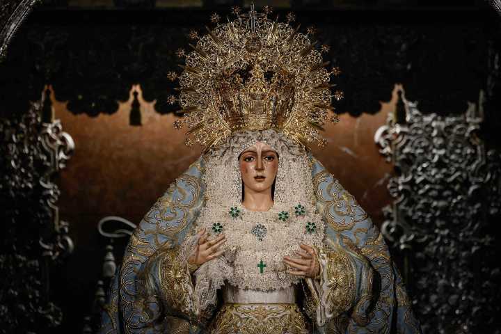 Un sistema de control informa cada 10 minutos del estado de restauración de la Macarena