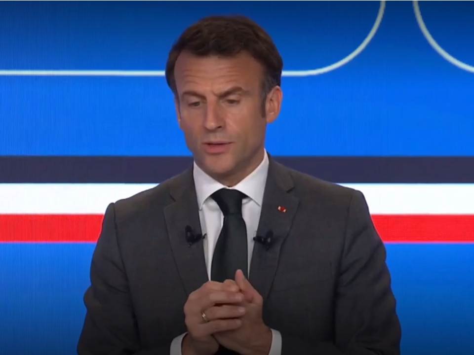 Macron alega amenaza rusa y pide garantías para Ucrania