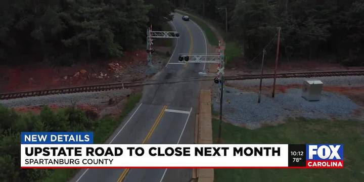 Lyman railroad crossing to close for maintenance