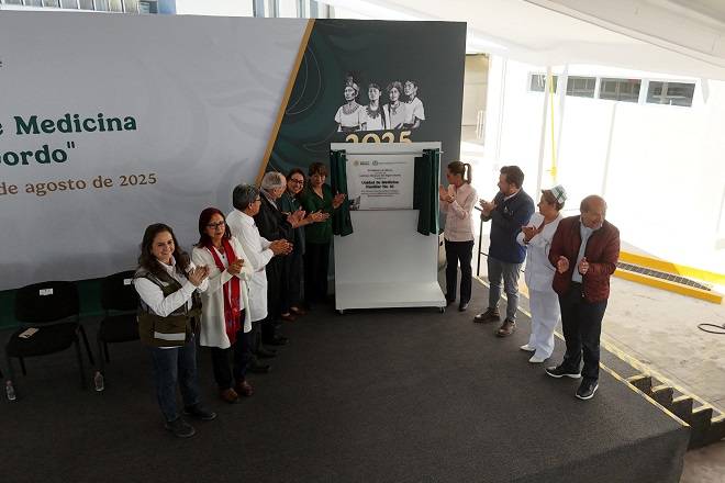 Inauguran clínica del IMSS en Ecatepec