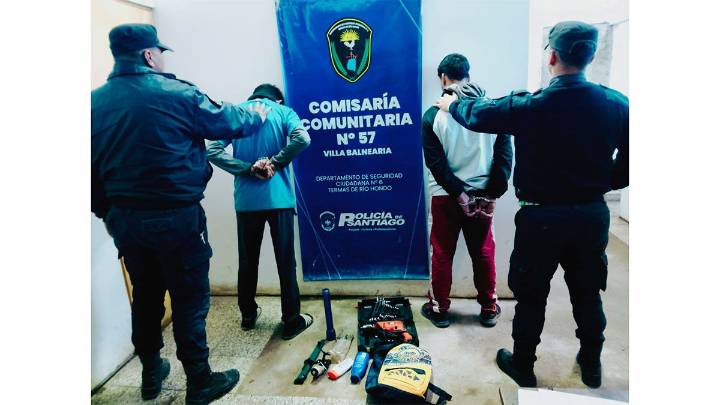 Cayeron “Kiko" y "Caco", dos conocidos delincuentes de Villa Balnearia