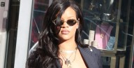 Rihanna Channels the Office Siren in Her Latest Maternity Look