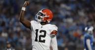 Shedeur Sanders turns heads in preseason debut, tossing two TDs