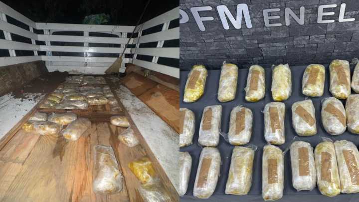 Detiene a Hombre que Transportaba Droga Oculta en un Vehículo en Linares, Nuevo León