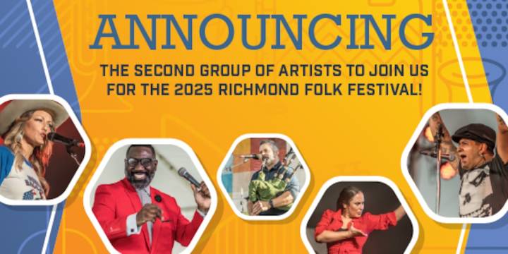 Richmond Folk Festival announces second lineup of live performers