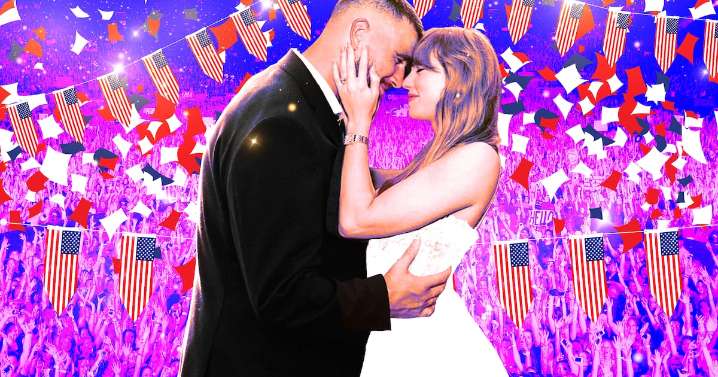 Taylor Swift and Travis Kelce Are Giving the U.S. Its Royal Wedding