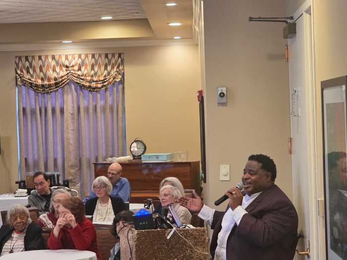 Two Queens seniors celebrate 100th birthday with joint party at Forest Hills senior center