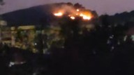 Alarma por un incendio en el Cerro de la Tortuga en Málaga capital