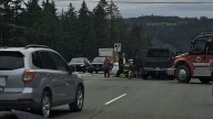 Crash slows southbound traffic on Malahat highway Thursday