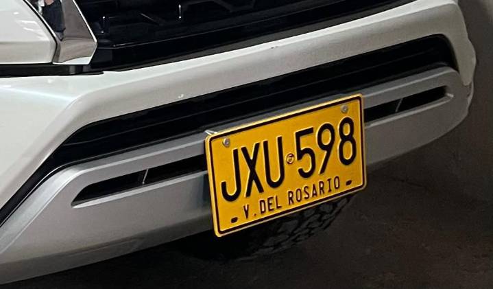 Ciudadano ofrece recompensa por placa extraviada en Gaira