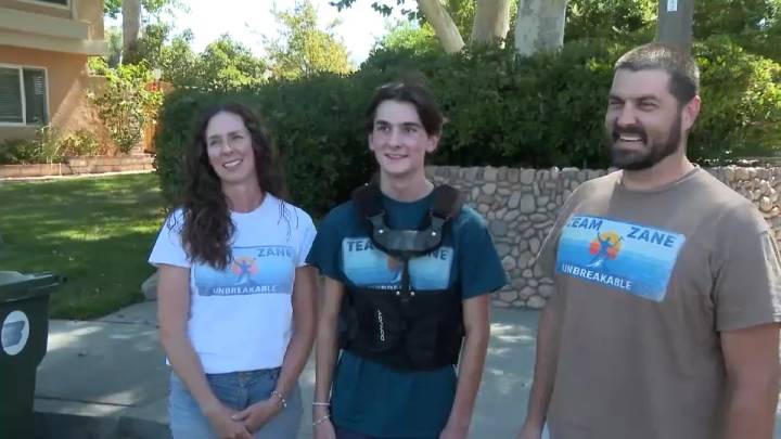 Santa Clarita teen who survived coma from Mt. Whitney fall returns home